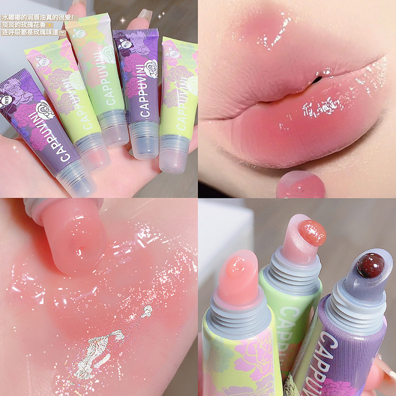 Lip Gloss de larga duración y resistente al agua