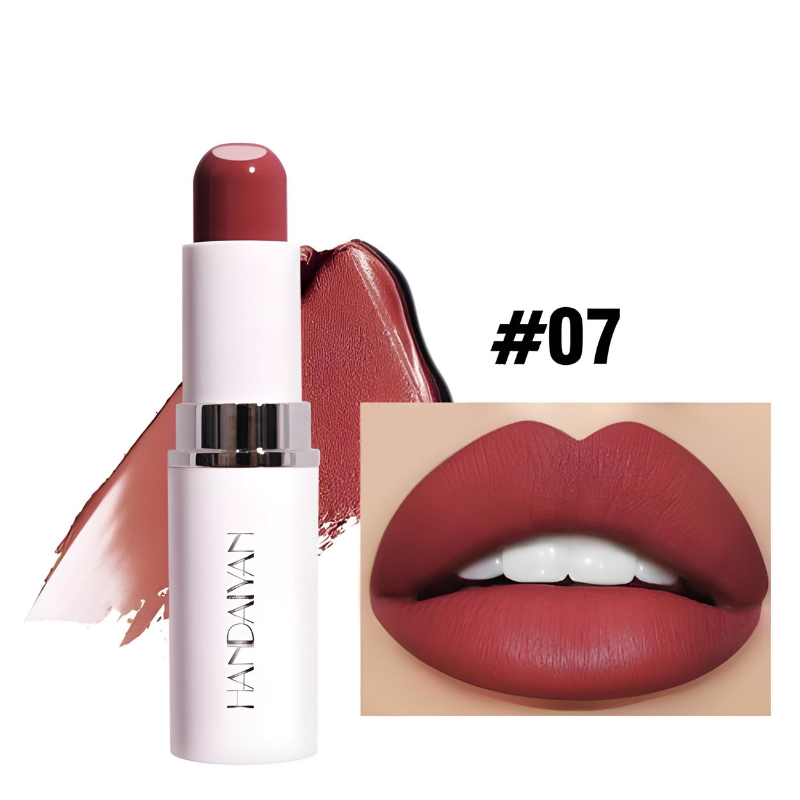 Labial 2 en 1 matte centro hidratante y bordes de color