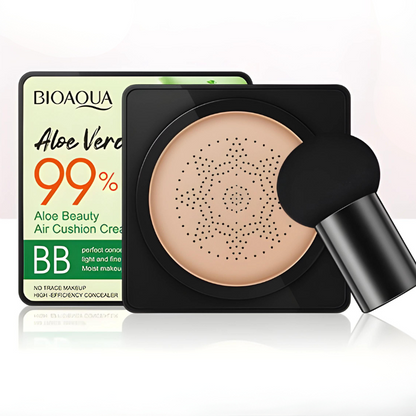 Air Cushion Cream, Base y corrector líquido con aplicador individual