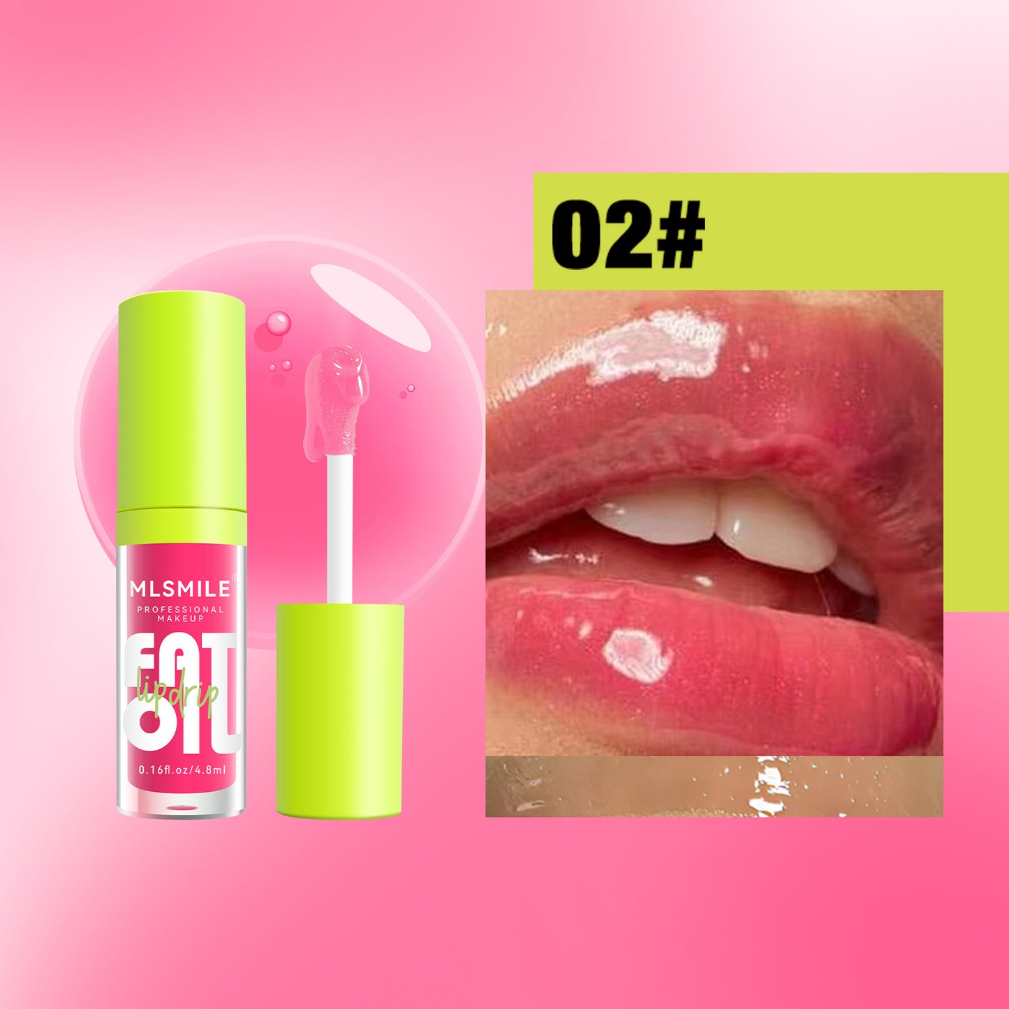 Lip gloss Oil Fat con aplicador