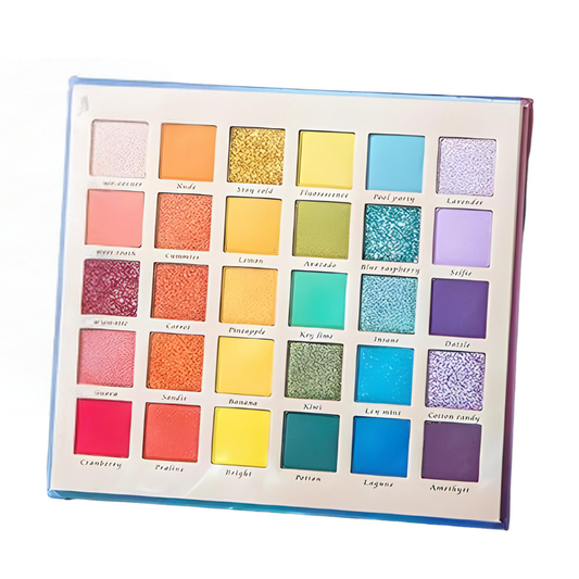 Paleta de Sombras de ojos de 30 colores vibrantes