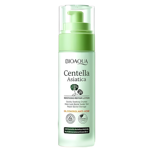 Emulsión facial con extracto de centella asiática