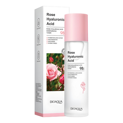 Emulsión facial de rosas con ácido hialuronico