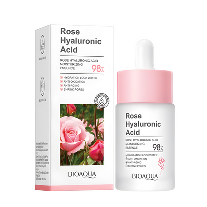 Serum de rosas con ácido hialuronico